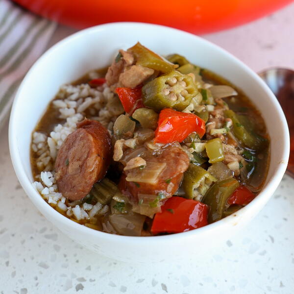 Chicken And Sausage Gumbo Chicken And Sausage Gumbo