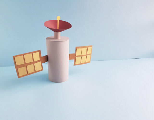 Toilet Paper Roll Satellite Craft Toilet Paper Roll Satellite Craft