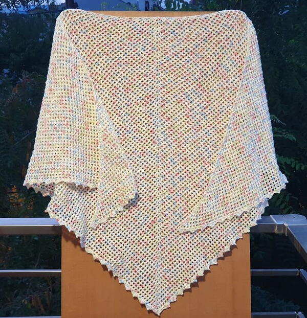 Crochet Summer Shawl