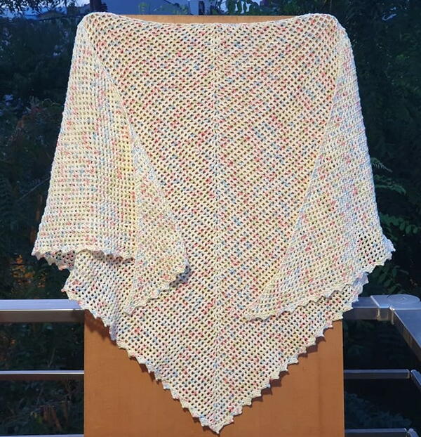Crochet Summer Shawl Crochet Summer Shawl