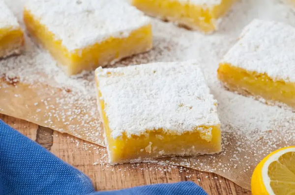 Lemon Bars With Shortbread Crust Lemon Bars With Shortbread Crust