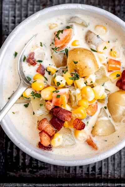 The Best Corn Chowder- Gluten Free The Best Corn Chowder- Gluten Free