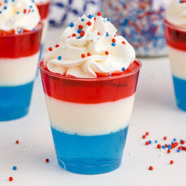 4th Of July Jello Shots 4th Of July Jello Shots