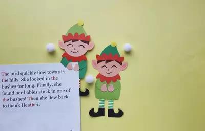 Elf Bookmark