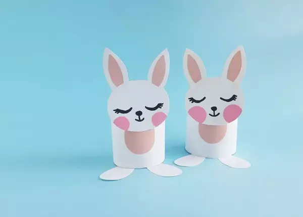 Toilet Paper Roll Bunny