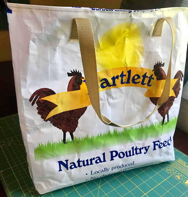DIY Feedsack Tote DIY Feedsack Tote