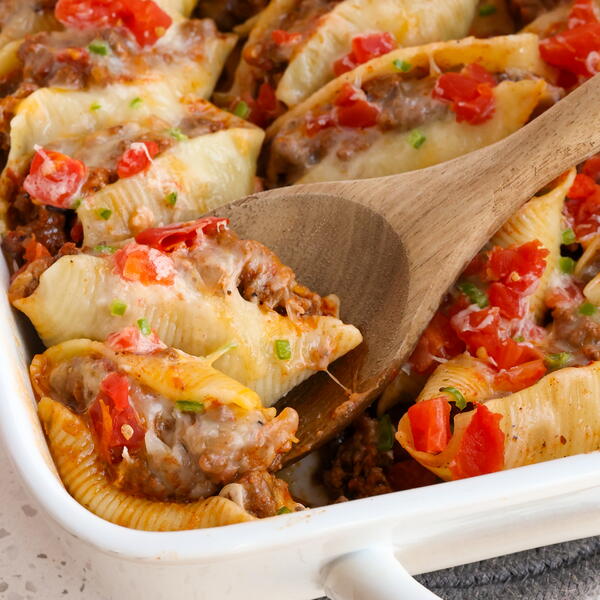 Taco Stuffed Shells Taco Stuffed Shells