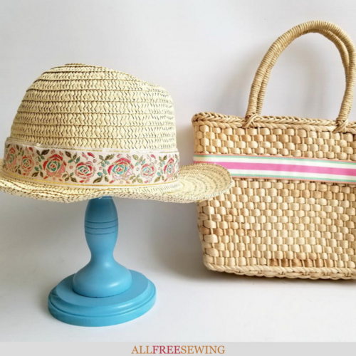 Vintage Hat and Bag Refashion Vintage Hat and Bag Refashion