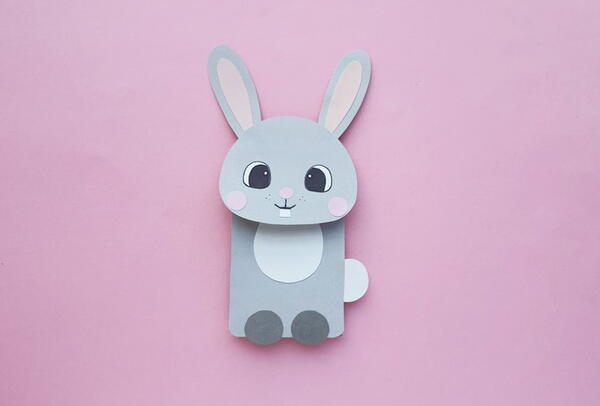 Bunny Paper Bag Puppet Bunny Paper Bag Puppet