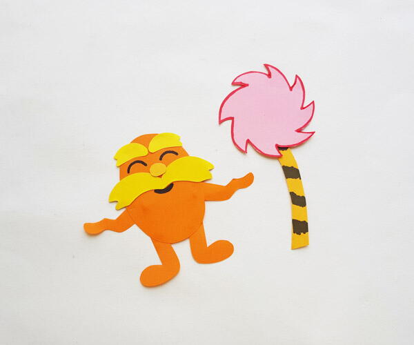 Lorax Papercraft Puppet Lorax Papercraft Puppet