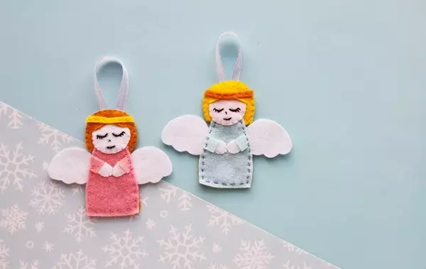 Felt Angel Ornament Felt Angel Ornament