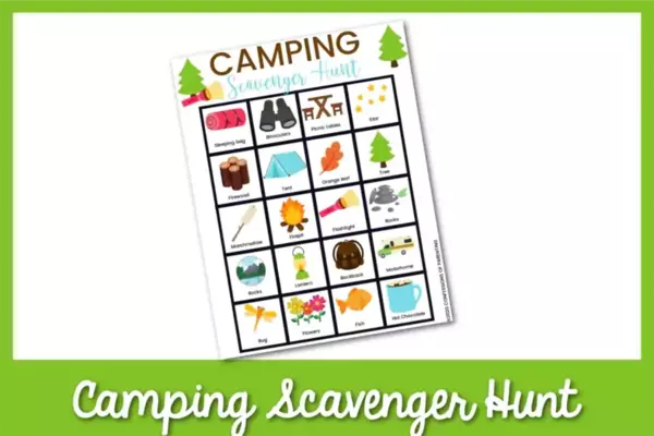 The Best Camping Scavenger Hunt The Best Camping Scavenger Hunt