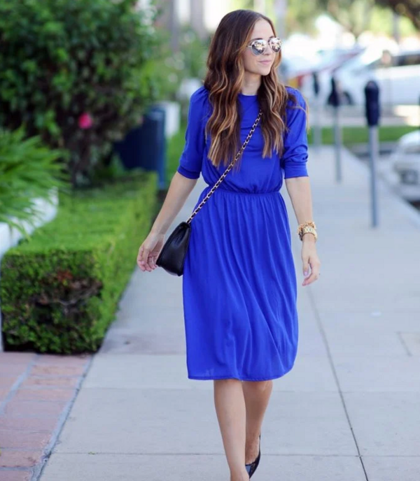 Maxi to Midi Dress Refashion Maxi to Midi Dress Refashion