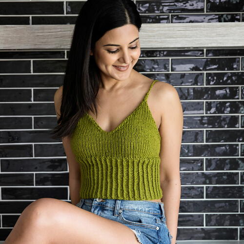 Simple Summer Top Knitting Pattern Simple Summer Top Knitting Pattern
