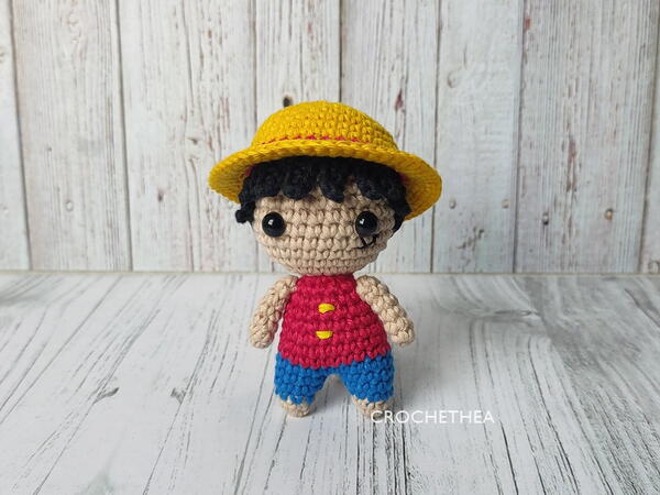Luffy Crochet Pattern Luffy Crochet Pattern