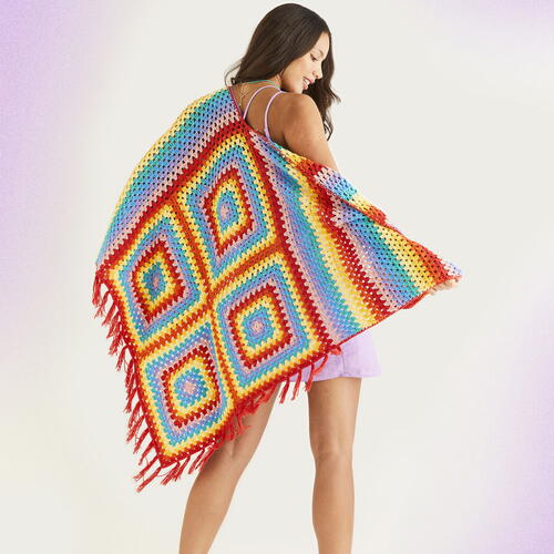 Sirdar Glasto Poncho Yarn Giveaway