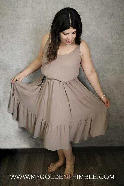 Free Tiered Dress Sewing Pattern Free Tiered Dress Sewing Pattern