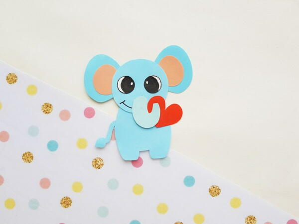 Elephant Papercraft For Kids Elephant Papercraft For Kids