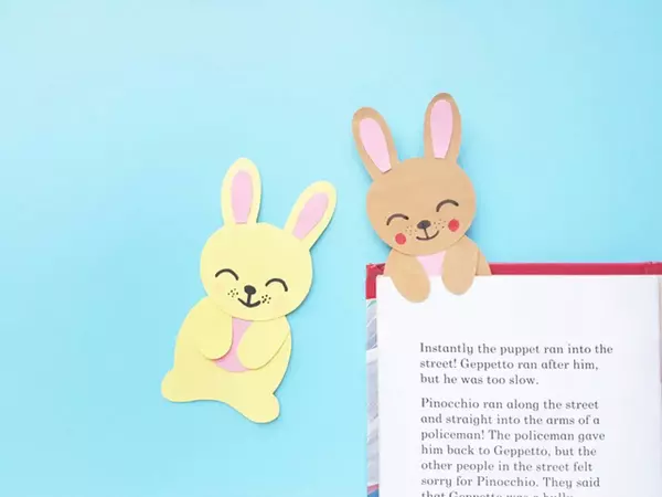 Diy Bunny Bookmarks Diy Bunny Bookmarks
