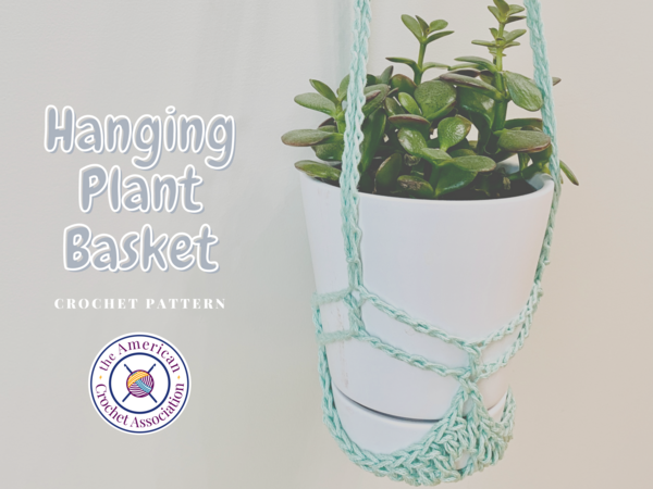 Hanging Plant Basket Easy Crochet Pattern Hanging Plant Basket: Easy Crochet Pattern