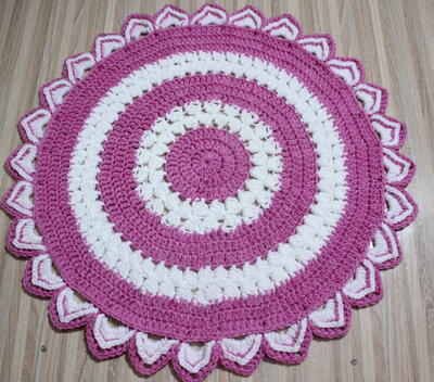 Crochet Circular Table Runner How To Make Round Tablemat