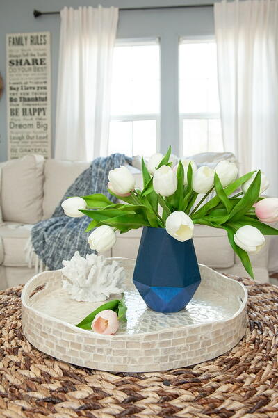 Nautical Spring Vase Nautical Spring Vase