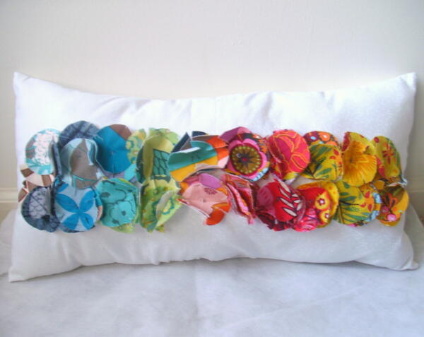 DIY Color Path Pillow DIY Color Path Pillow