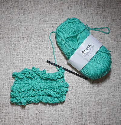 Lamb Stitch Stripes Section