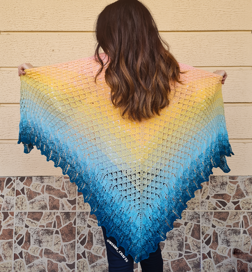 Flowers Bunch Shawl Flowers Bunch Shawl