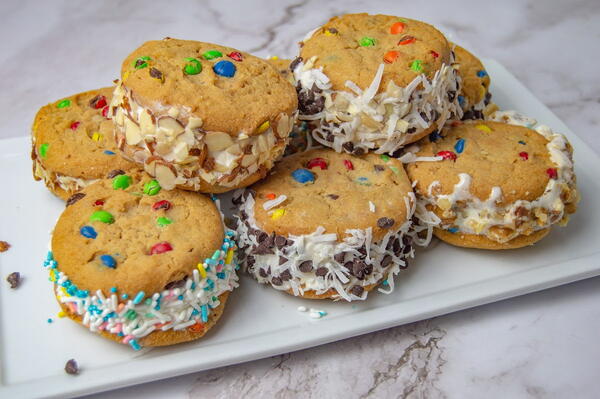 Homemade Ice Cream Sandwiches Homemade Ice Cream Sandwiches