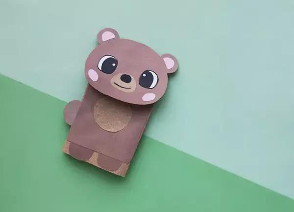 Bear Paper Bag Puppet Bear Paper Bag Puppet
