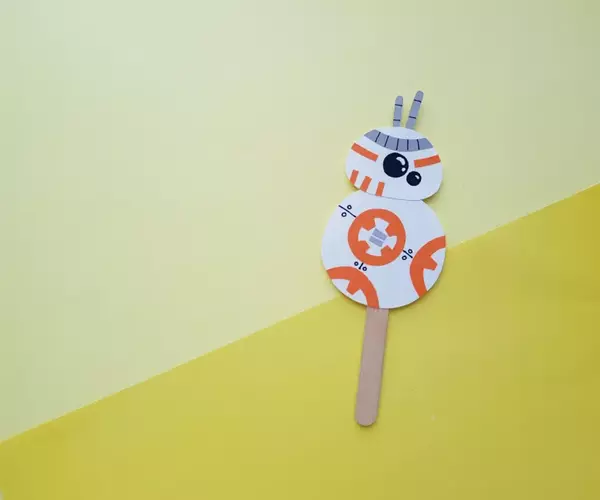 Star Wars Bb-8 Papercraft Star Wars Bb-8 Papercraft