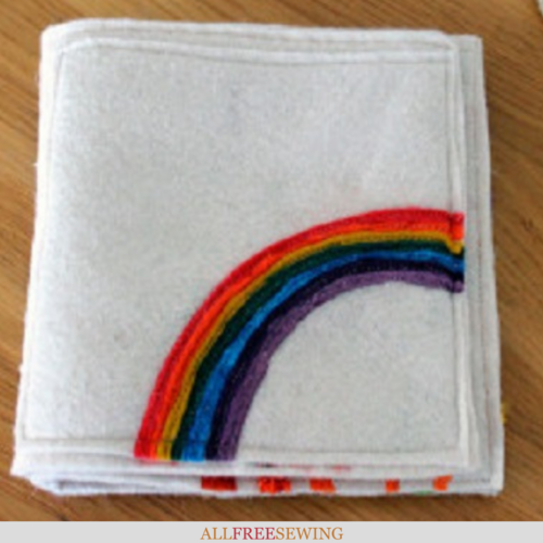 Babys First Colorful Quiet Book Sewing Tutorial Babys First Colorful Quiet Book Sewing Tutorial