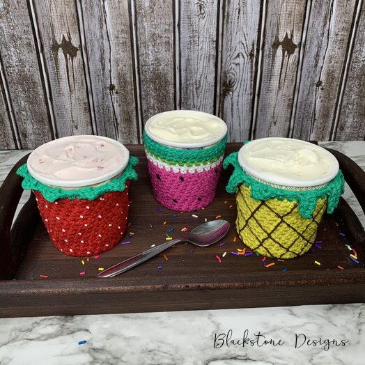 Fruity Ice Cream Cozies Fruity Ice Cream Cozies