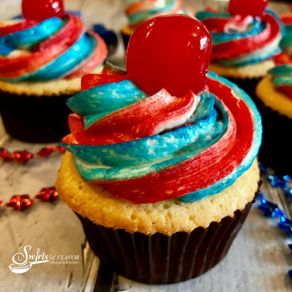 Patriotic Cupcakes Patriotic Cupcakes