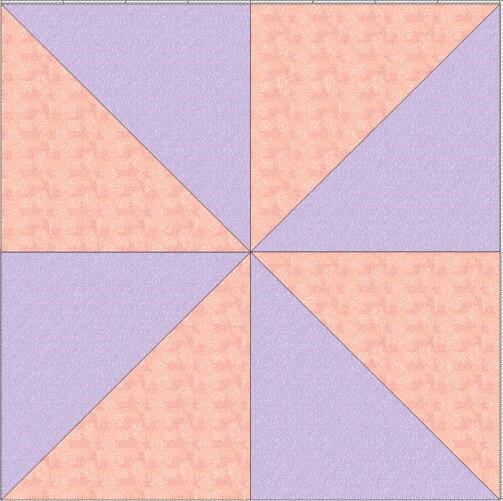 Charming Pinwheel Pastel Mini Quilt Pattern Charming Pinwheel Pastel Mini Quilt Pattern