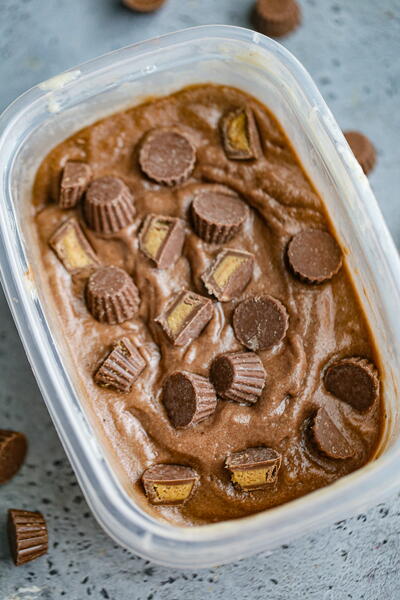 Healthy Reeses Ice Cream Healthy Reese's Ice Cream