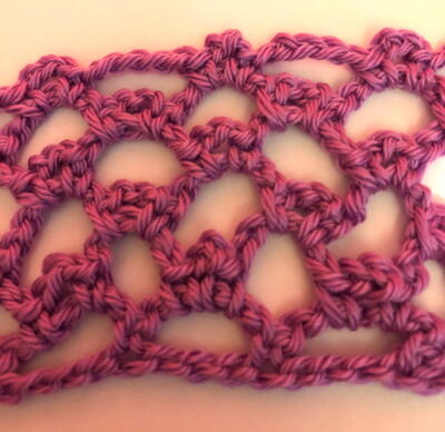 How To Crochet The Lattice Picot Stitch