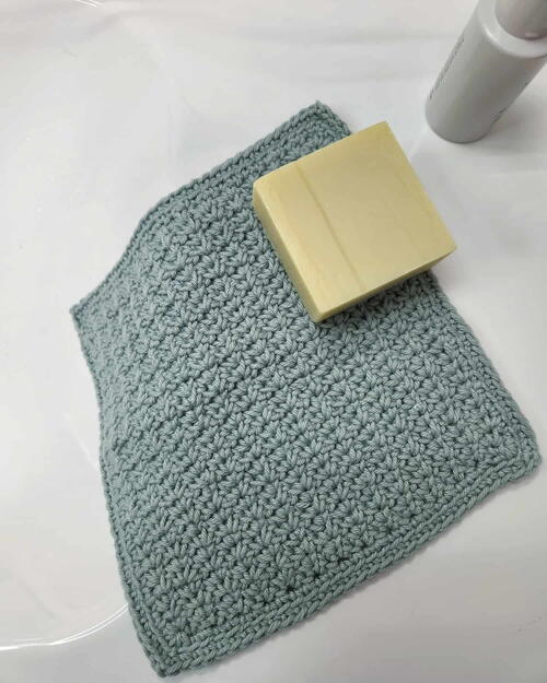 Spider Stitch Washcloth Spider Stitch Washcloth