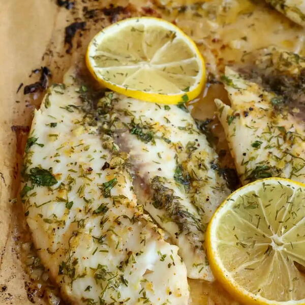 Lemon Dill Baked Tilapia Lemon Dill Baked Tilapia