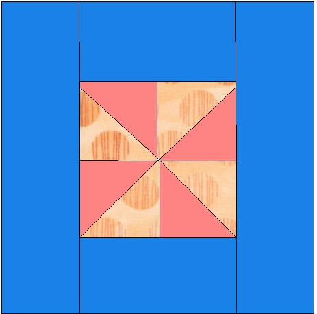 Charming Framed Pinwheel Mini Quilt Pattern Charming Framed Pinwheel Mini Quilt Pattern