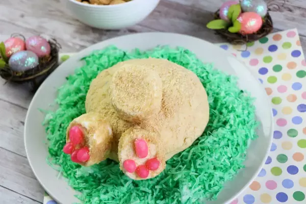 Easy Funfetti Bunny Butt Cheese Ball Easy Funfetti Bunny Butt Cheese Ball