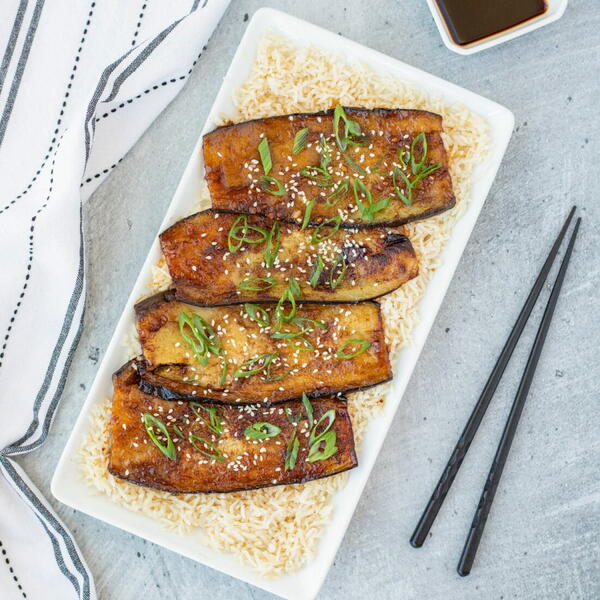 Soy Glazed Eggplant Soy Glazed Eggplant