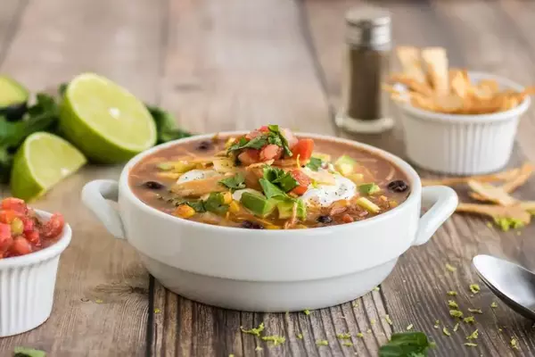 Healthy Chicken Tortilla Soup Healthy Chicken Tortilla Soup