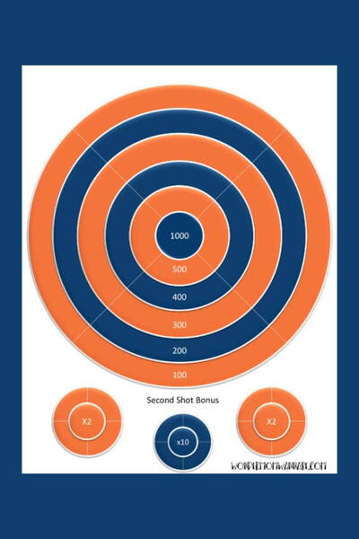 Printable Nerf Targets Fun Family Activity Printable Nerf Targets Fun Family Activity