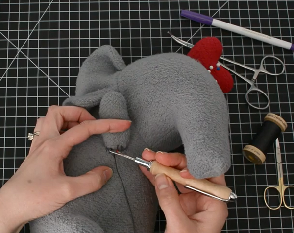 Attaching Small Parts with a Ladder Stitch Attaching Small Parts with a Ladder Stitch