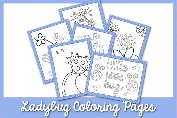 The Cutest Ladybug Coloring Pages The Cutest Ladybug Coloring Pages