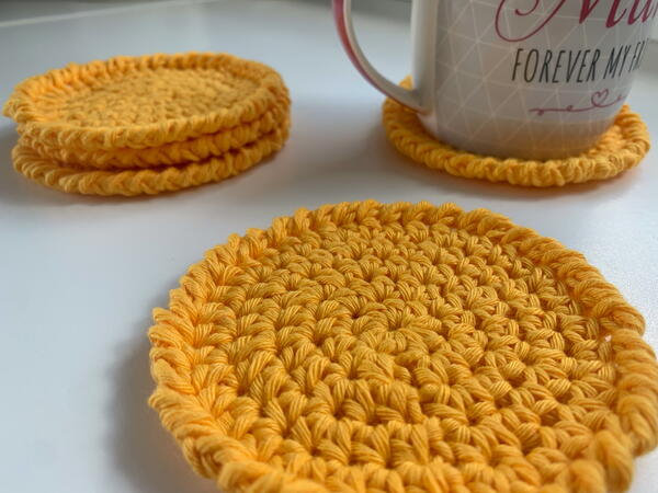 Easy Circle Coasters Easy Circle Coasters