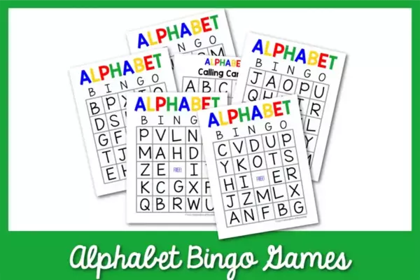 Free Alphabet Bingo Game For Kids Free Alphabet Bingo Game For Kids