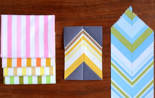 How to Cut Matching Bias Stripes How to Cut Matching Bias Stripes